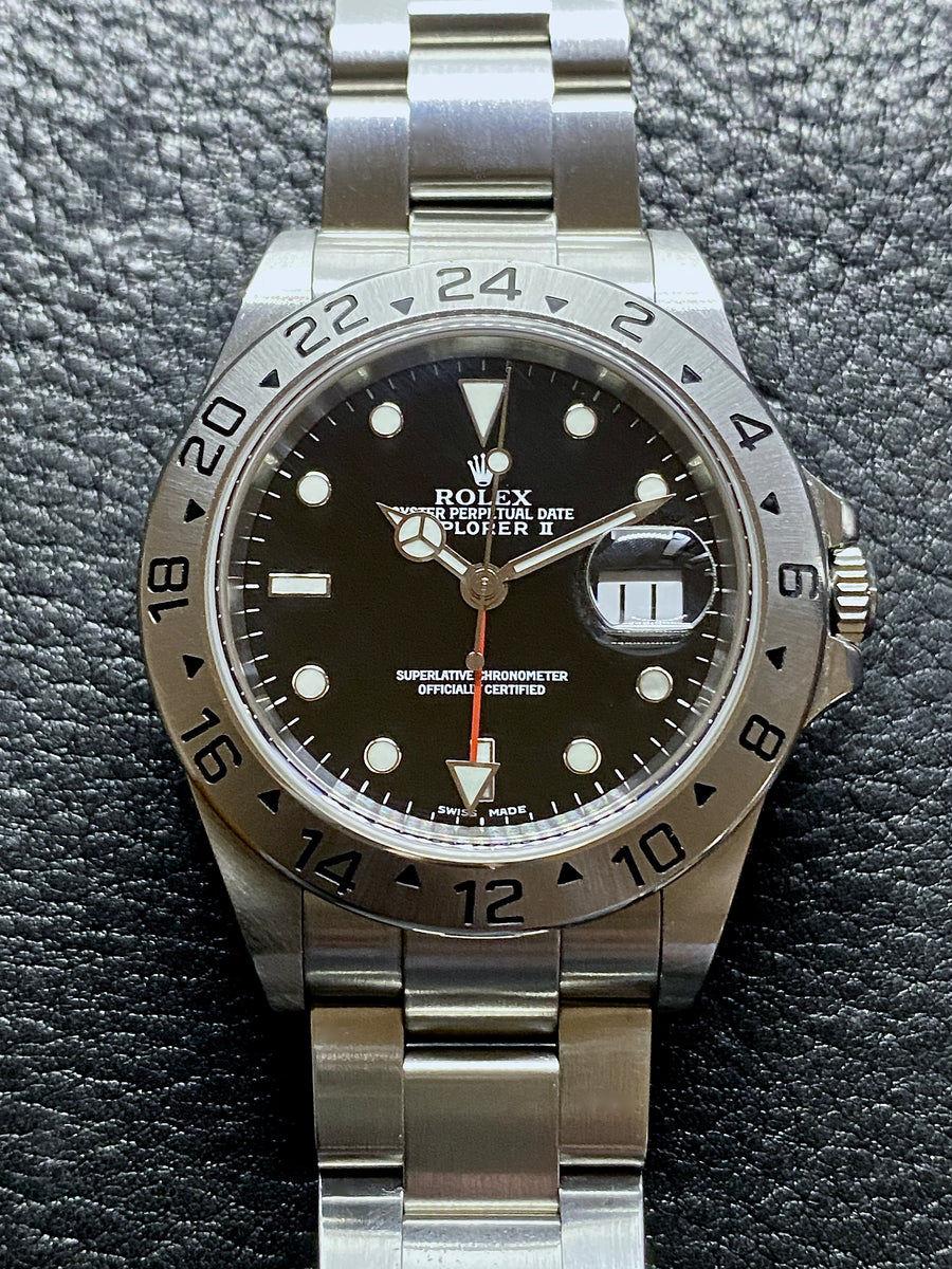 ロレックス ROLEX エクスプローラーⅡ Ref.16570 P番 – good watch cao