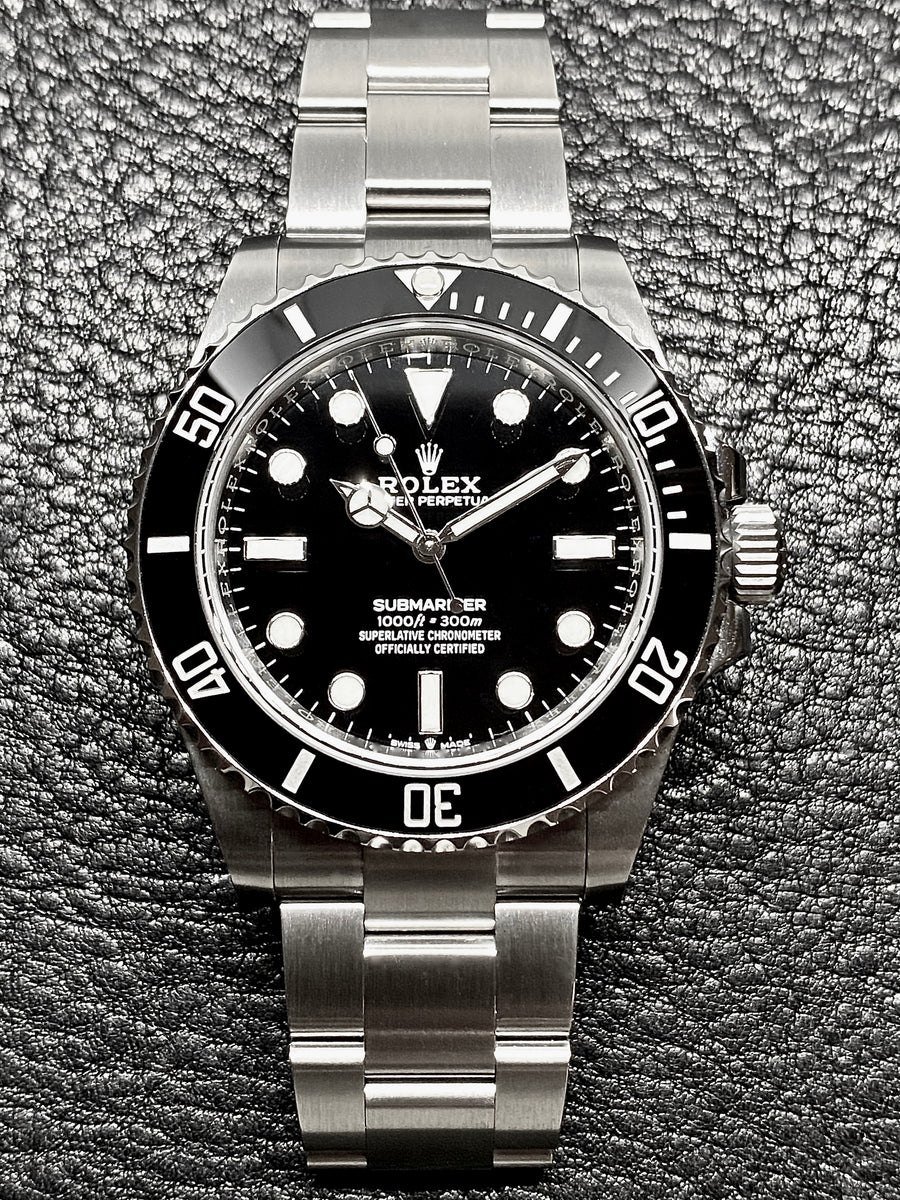 ⌚入荷！ほぼ新品 ROLEX サブマリーナ 124060【rolex高価買取