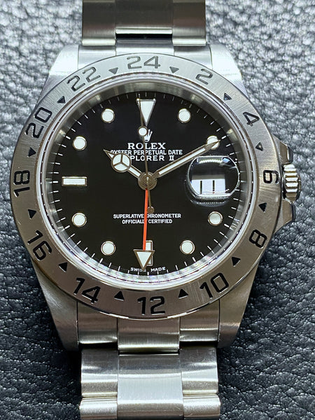 ロレックス ROLEX エクスプローラーⅡ Ref.16570 P番 – good watch cao